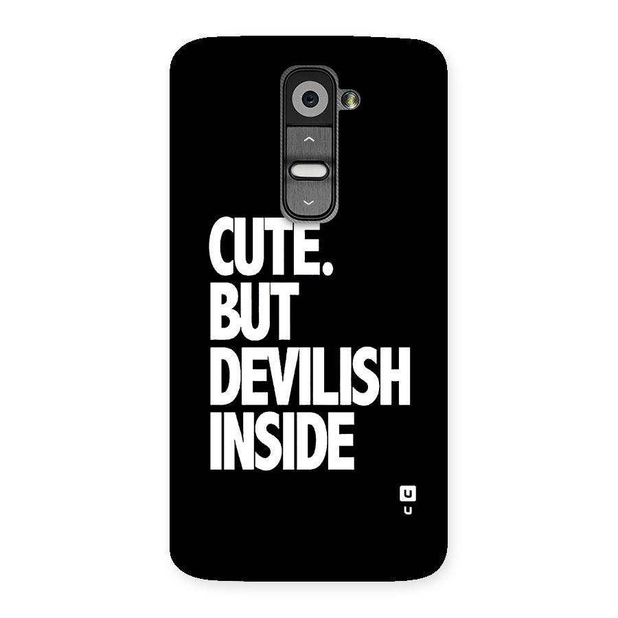 Devil Inside Back Case for LG G2