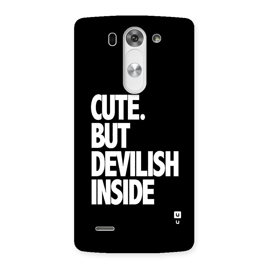 Devil Inside Back Case for LG G3 Mini