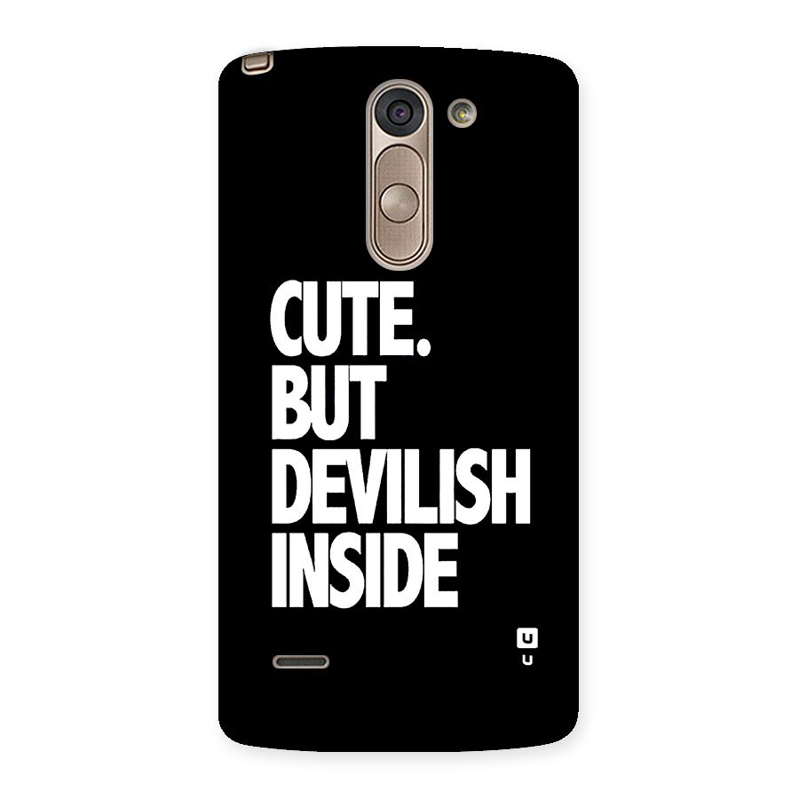 Devil Inside Back Case for LG G3 Stylus
