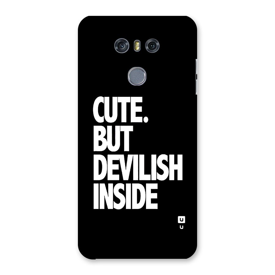 Devil Inside Back Case for LG G6