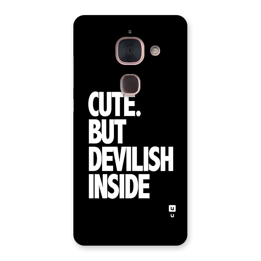 Devil Inside Back Case for Le Max 2