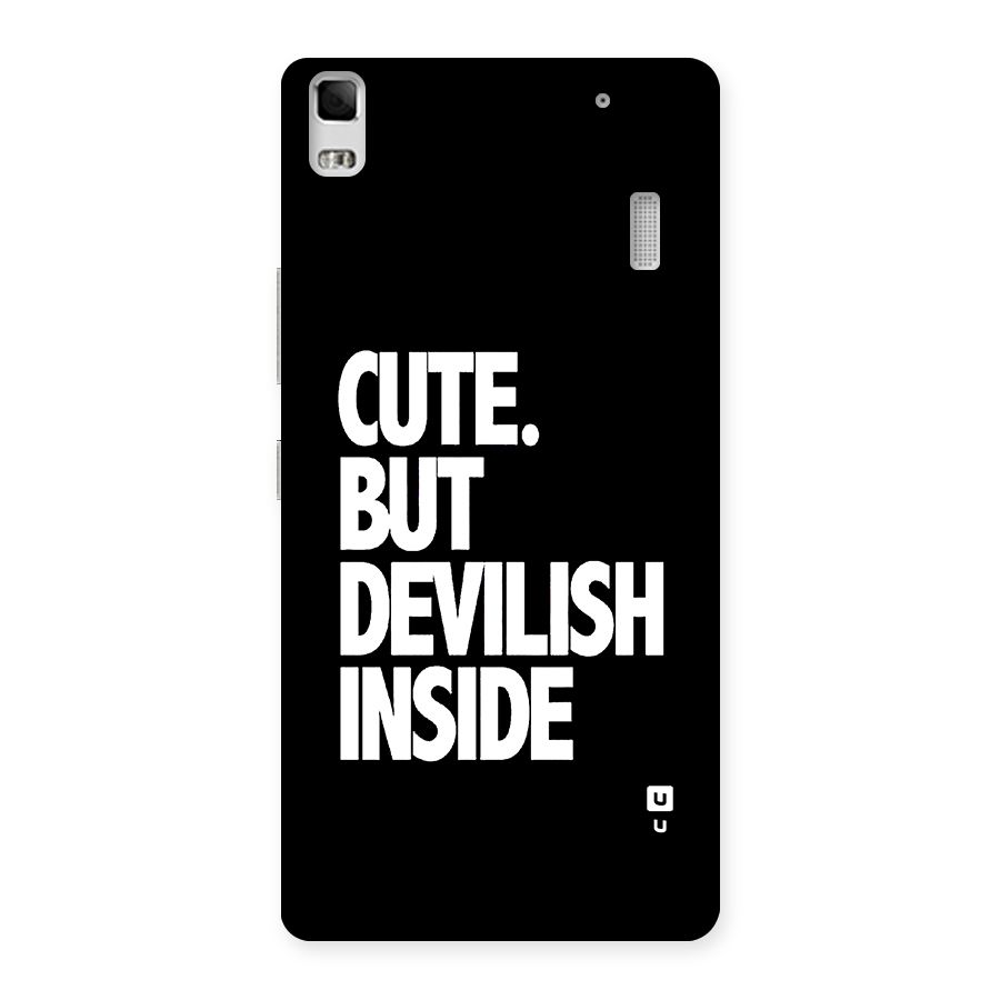 Devil Inside Back Case for Lenovo K3 Note