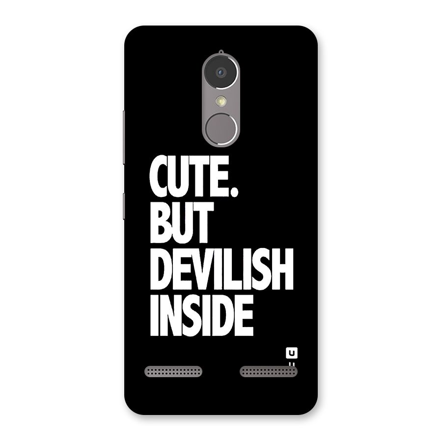 Devil Inside Back Case for Lenovo K6
