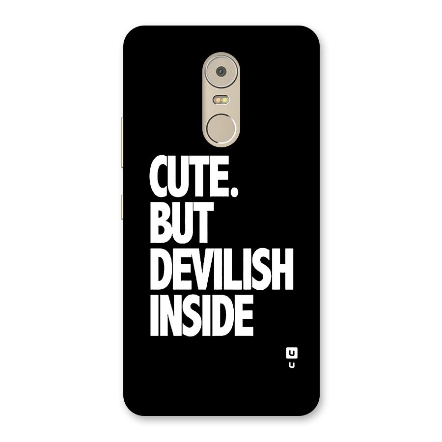Devil Inside Back Case for Lenovo K6 Note