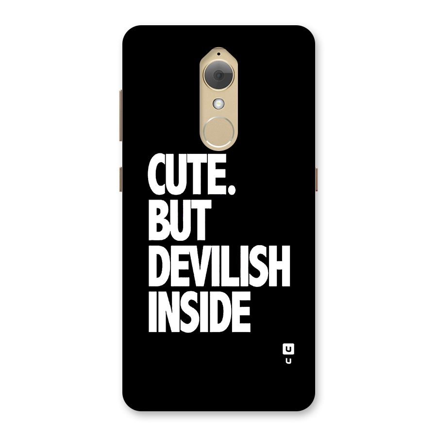 Devil Inside Back Case for Lenovo K8