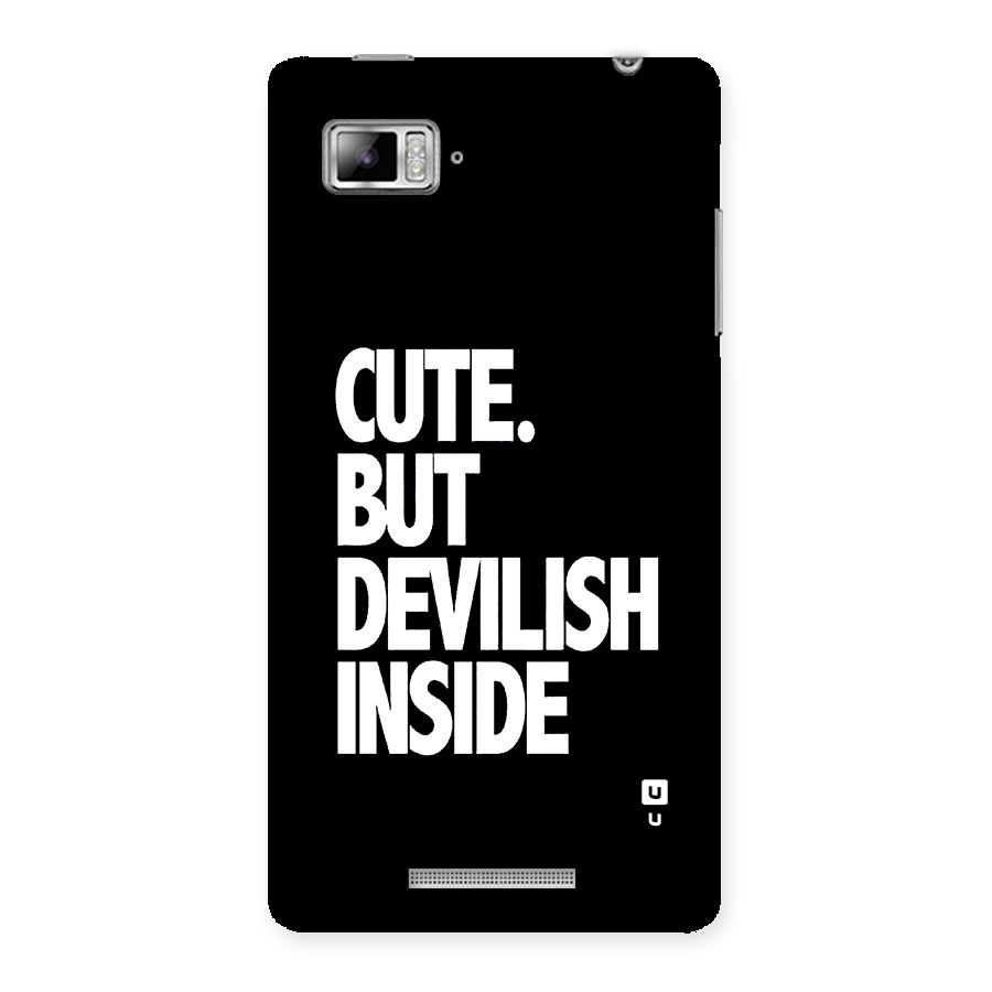 Devil Inside Back Case for Lenovo Vibe Z K910