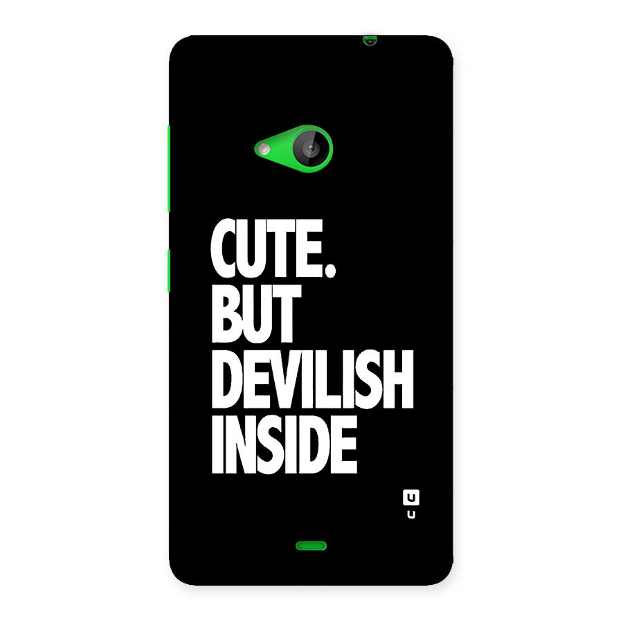 Devil Inside Back Case for Lumia 535