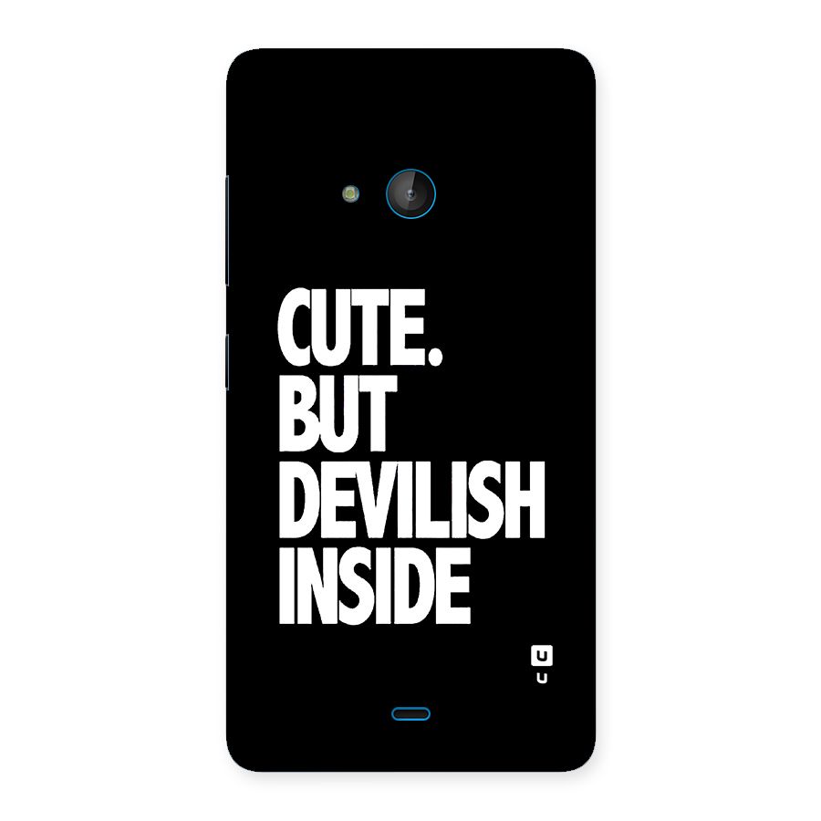 Devil Inside Back Case for Lumia 540