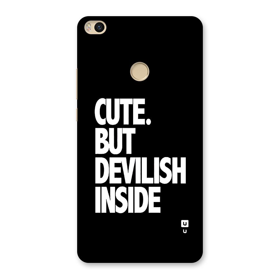 Devil Inside Back Case for Mi Max 2