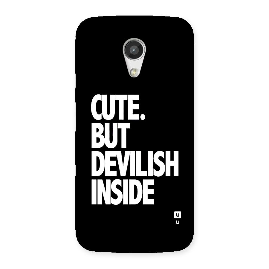 Devil Inside Back Case for Moto G 2nd Gen