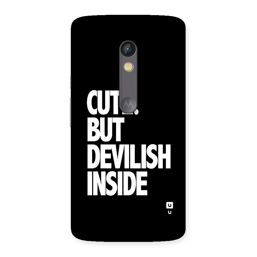 Devil Inside Back Case for Moto X Play