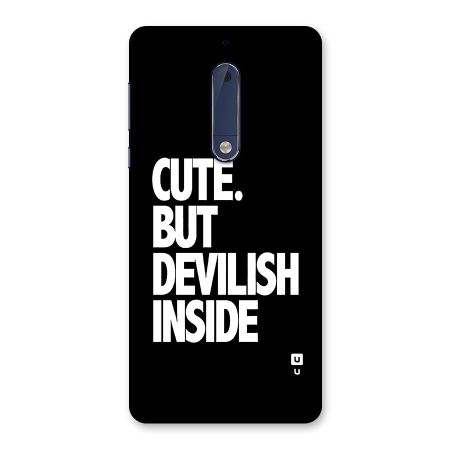Devil Inside Back Case for Nokia 5