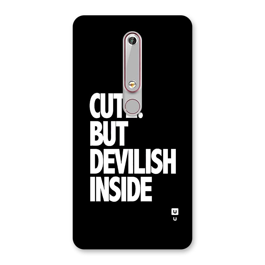 Devil Inside Back Case for Nokia 6.1