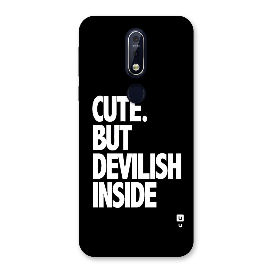 Devil Inside Back Case for Nokia 7.1
