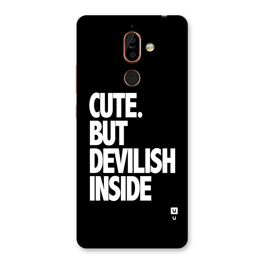 Devil Inside Back Case for Nokia 7 Plus