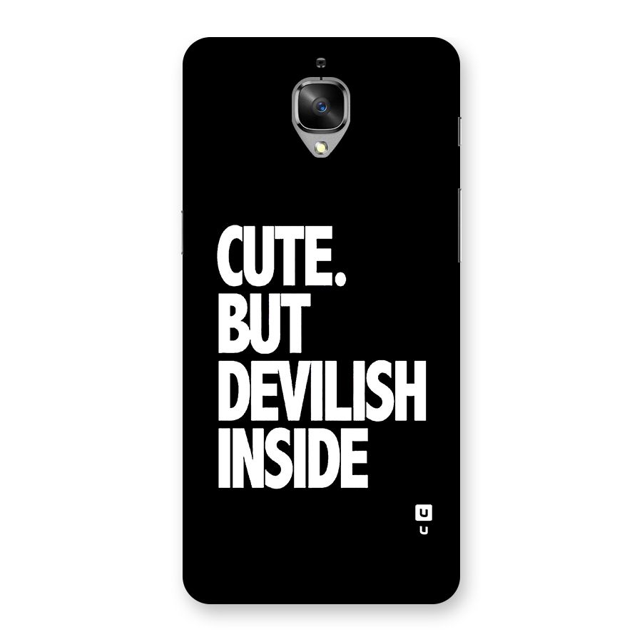 Devil Inside Back Case for OnePlus 3
