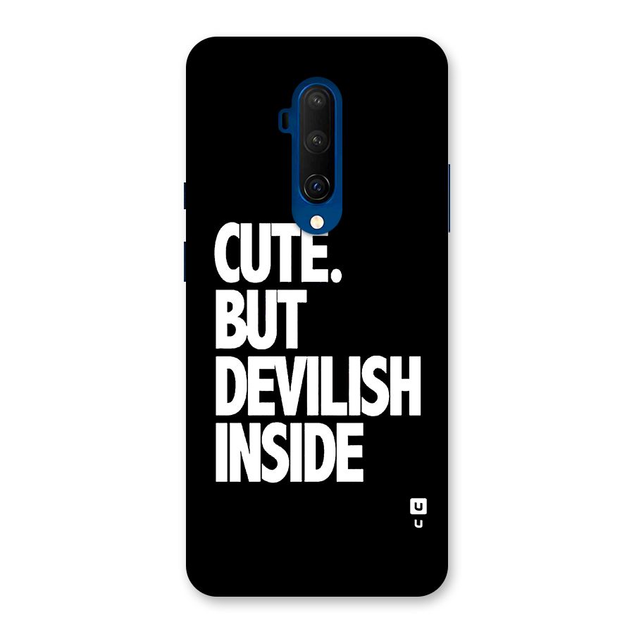 Devil Inside Back Case for OnePlus 7T Pro