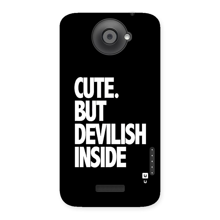 Devil Inside Back Case for One X
