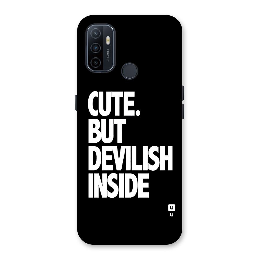 Devil Inside Back Case for Oppo A32
