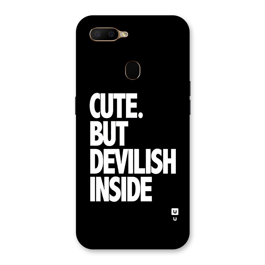 Devil Inside Back Case for Oppo A5s