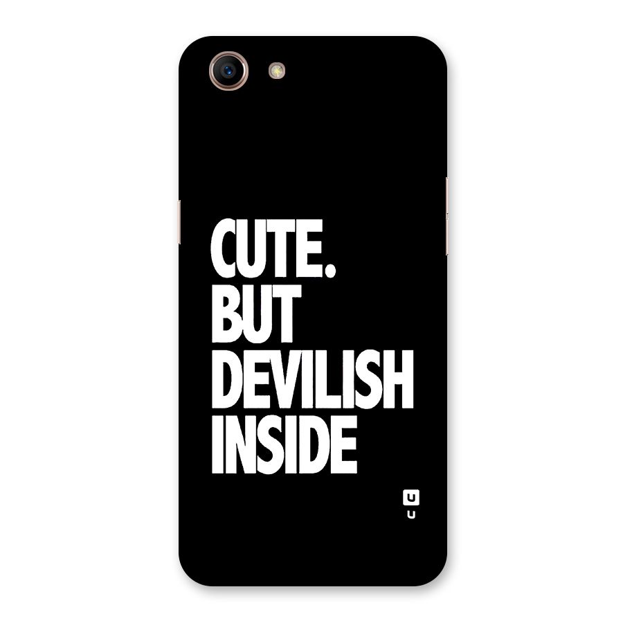 Devil Inside Back Case for Oppo A83 (2018)