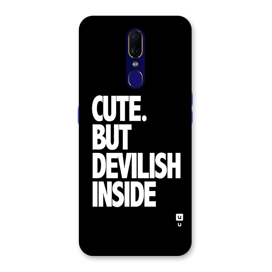 Devil Inside Back Case for Oppo A9