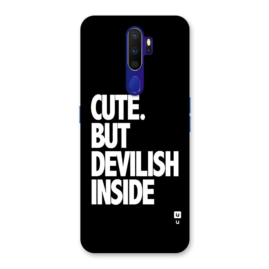 Devil Inside Back Case for Oppo A9 (2020)