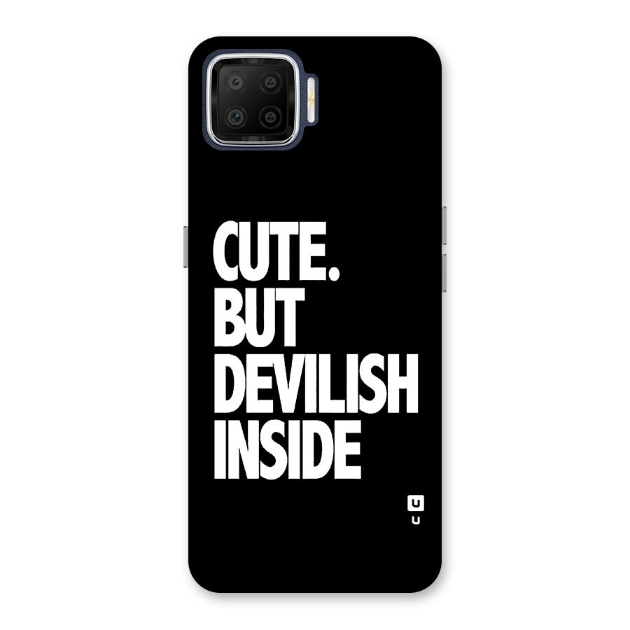Devil Inside Back Case for Oppo F17