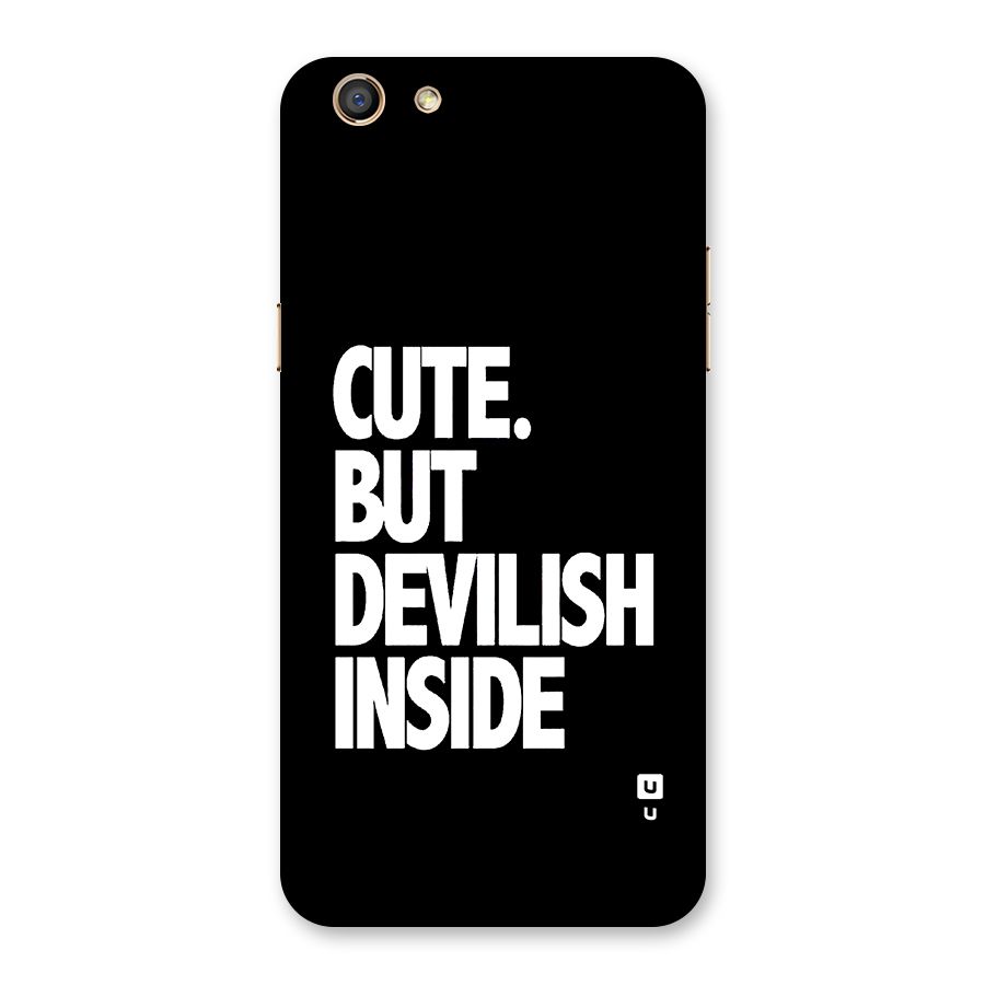 Devil Inside Back Case for Oppo F3