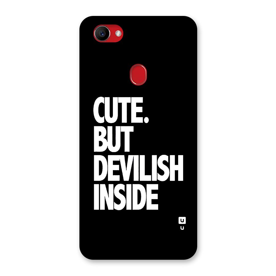 Devil Inside Back Case for Oppo F7