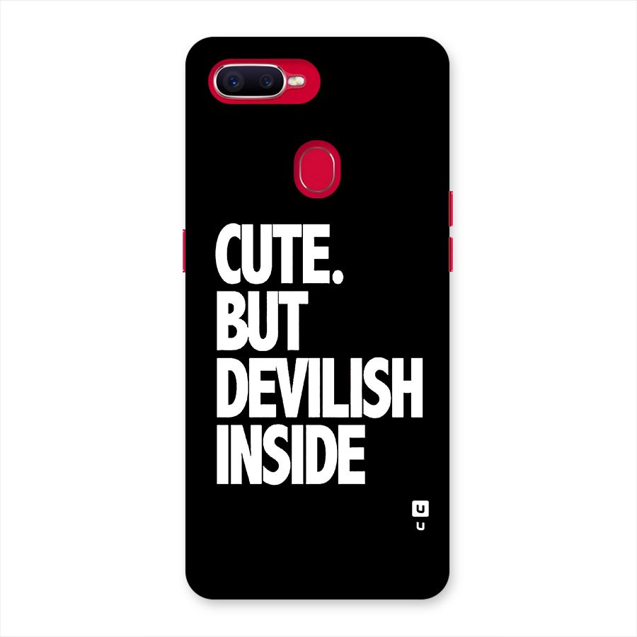 Devil Inside Back Case for Oppo F9 Pro