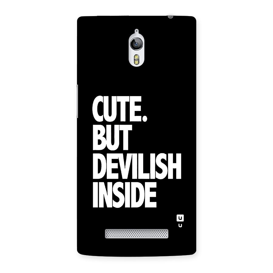 Devil Inside Back Case for Oppo Find 7