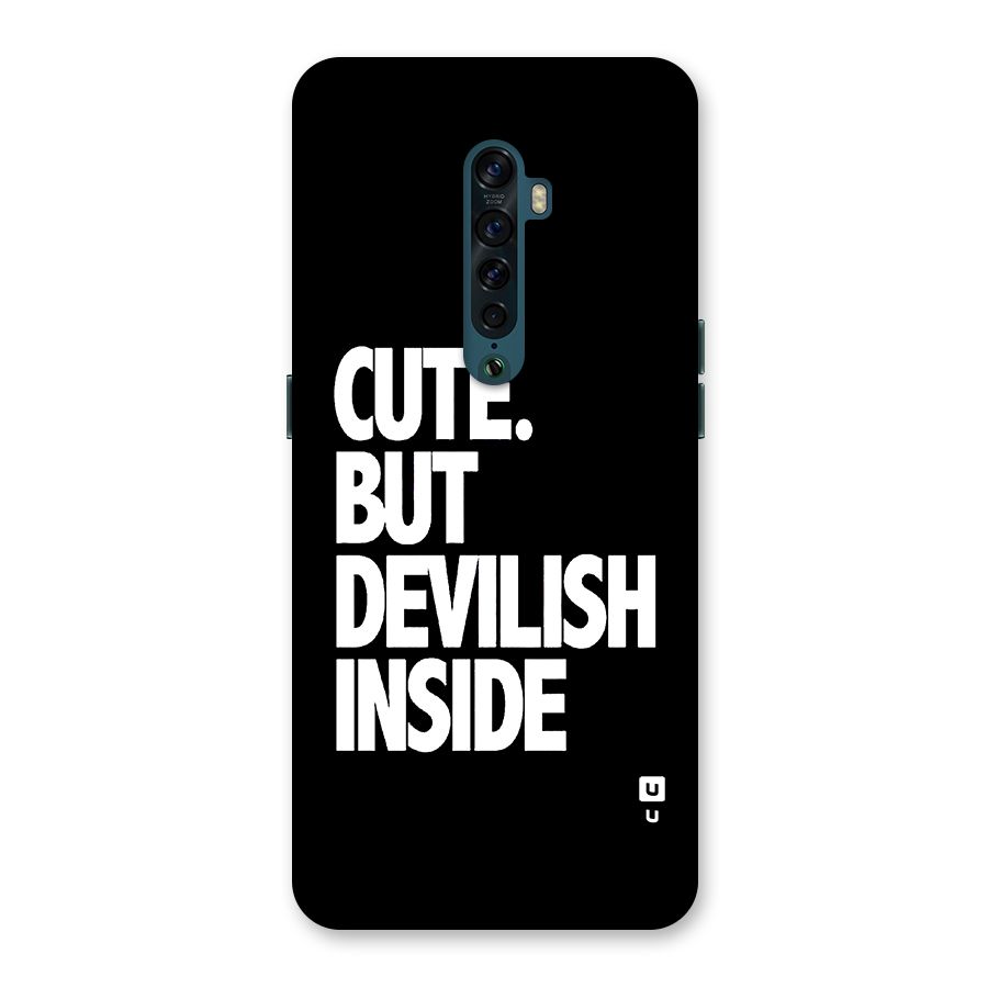 Devil Inside Back Case for Oppo Reno2