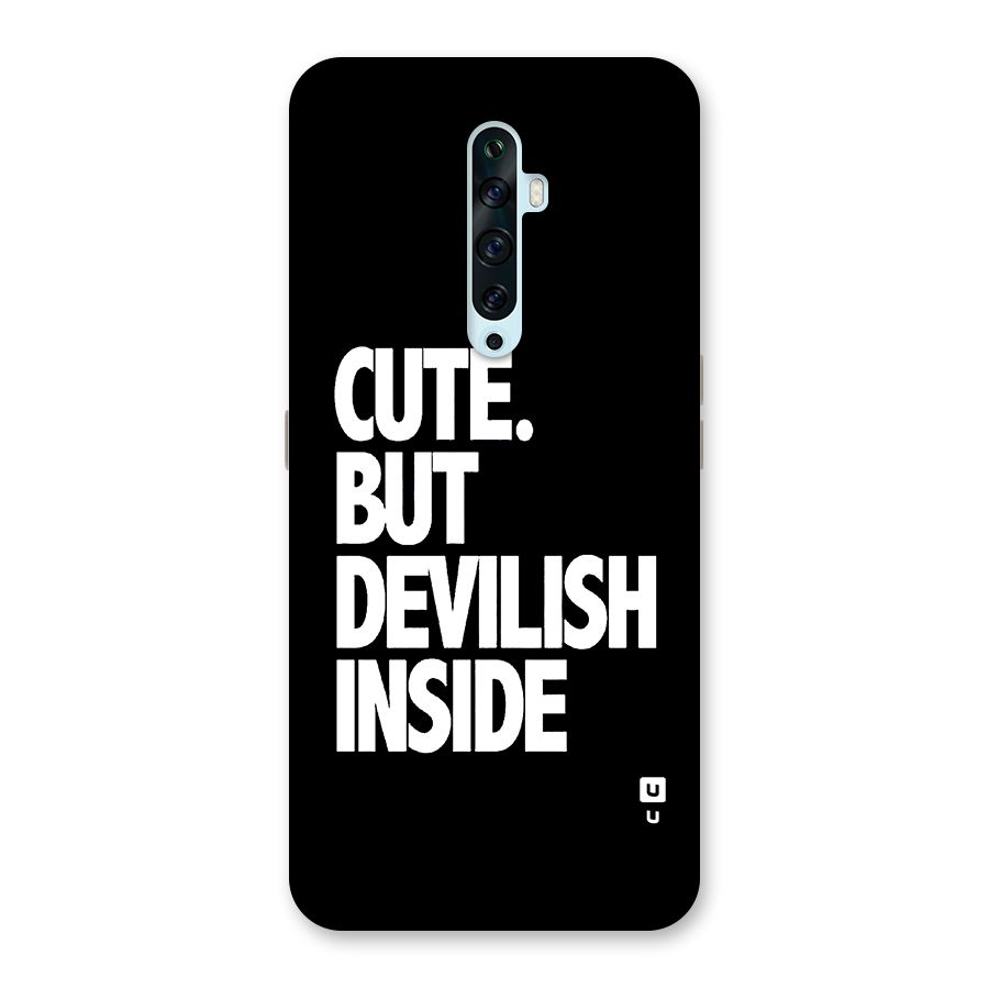 Devil Inside Back Case for Oppo Reno2 Z