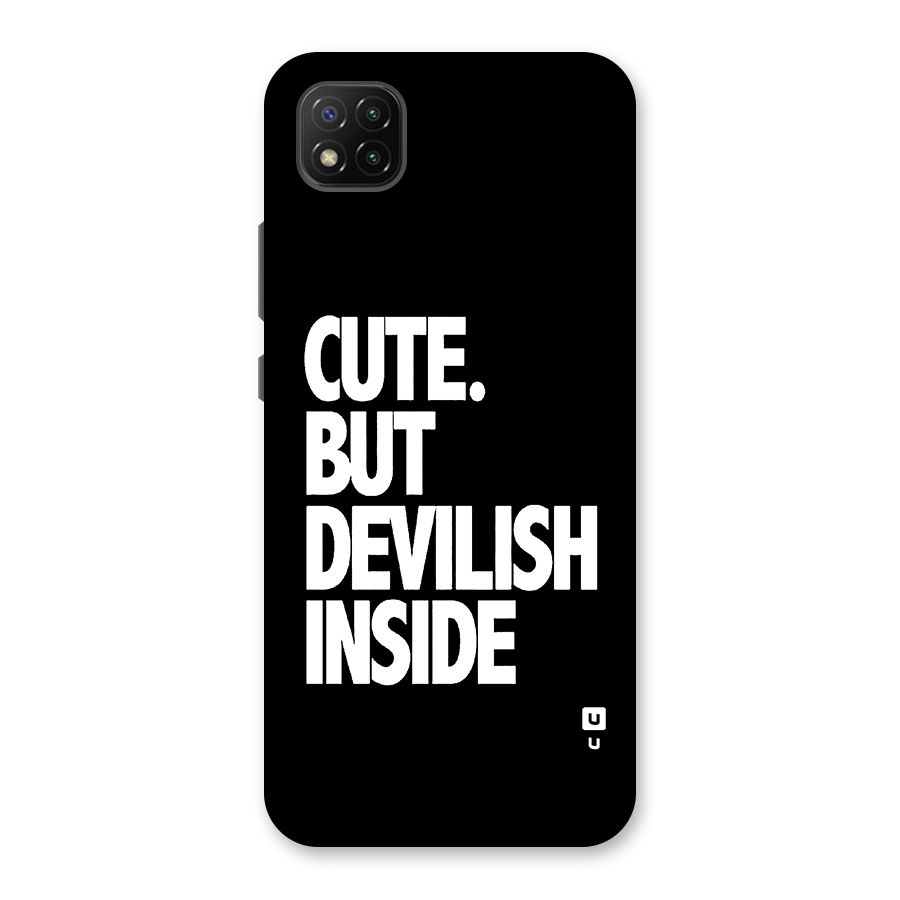 Devil Inside Back Case for Poco C3