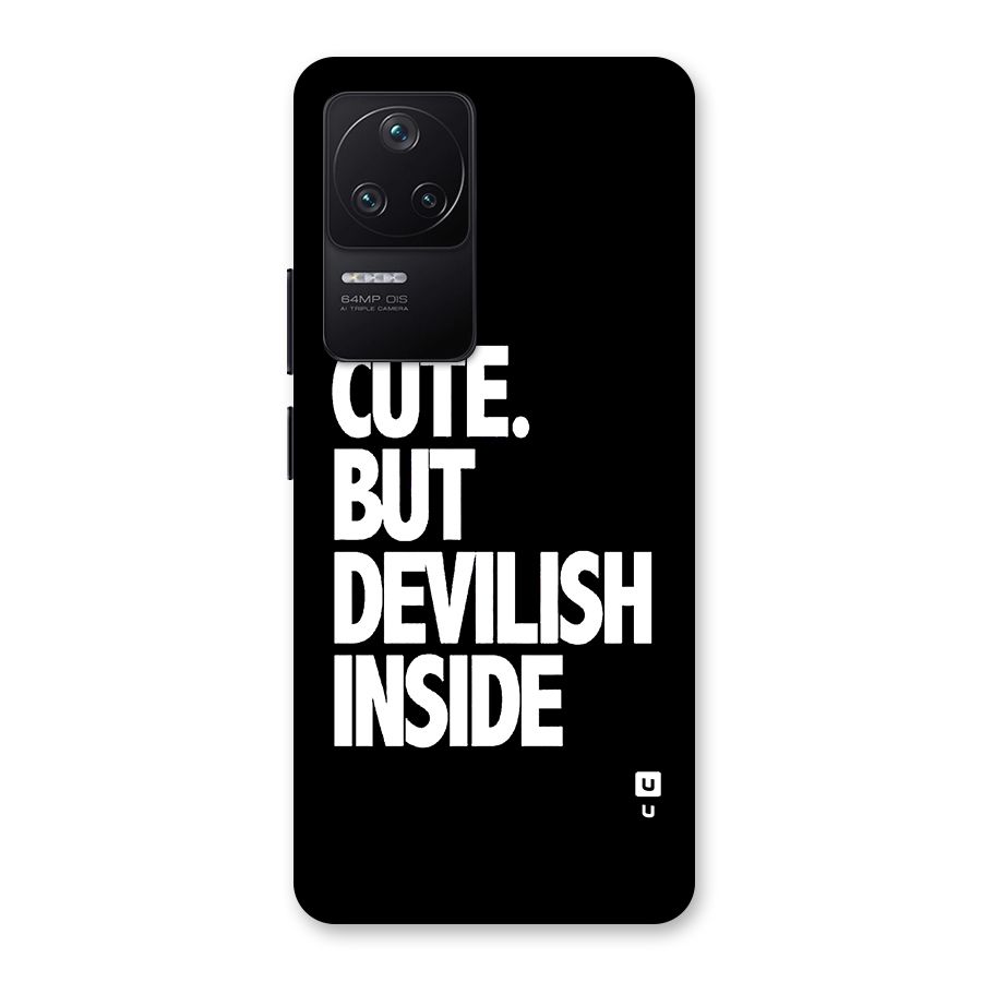 Devil Inside Back Case for Poco F4 5G