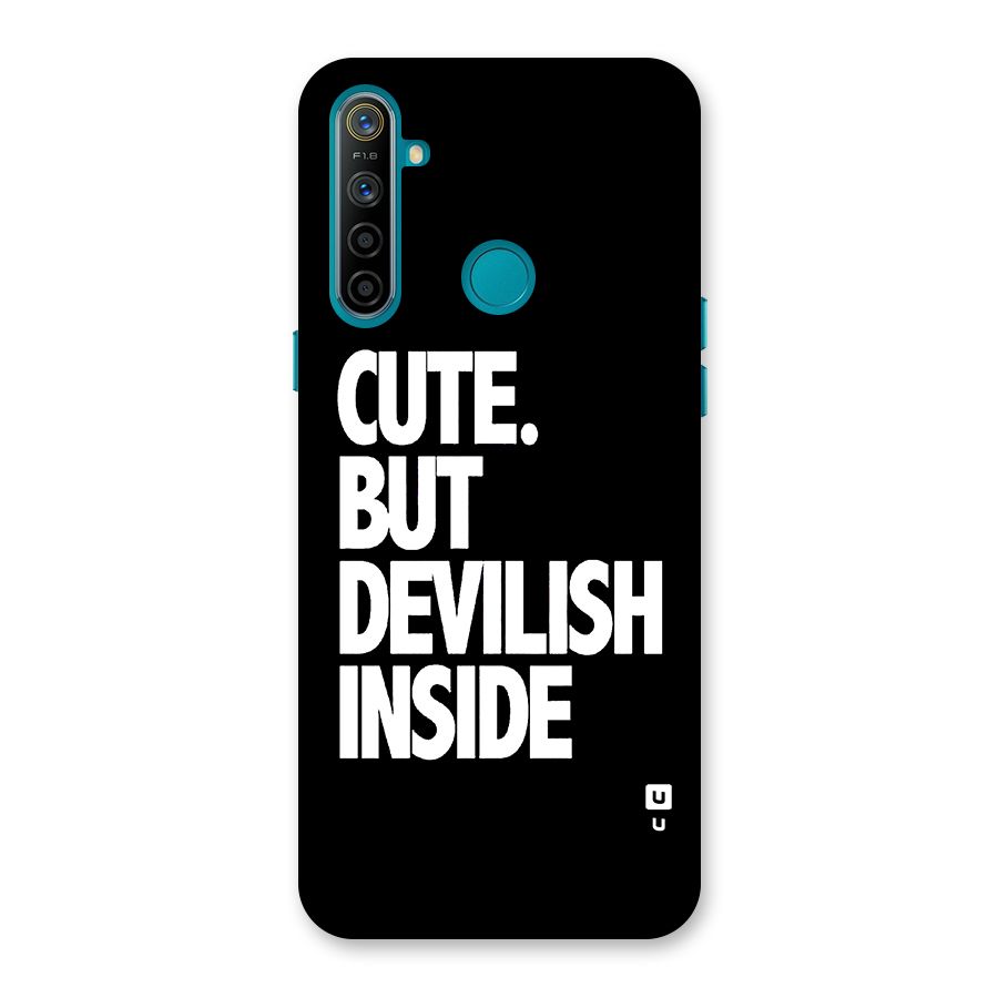 Devil Inside Back Case for Realme 5i
