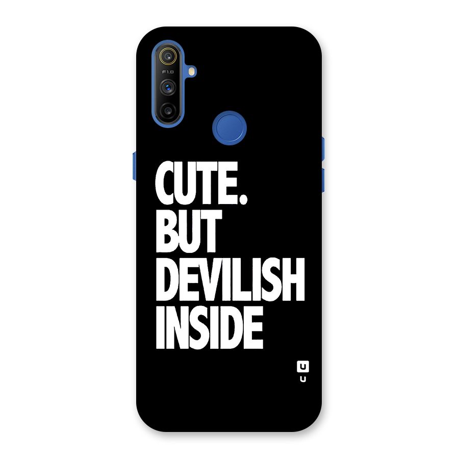 Devil Inside Back Case for Realme Narzo 10A