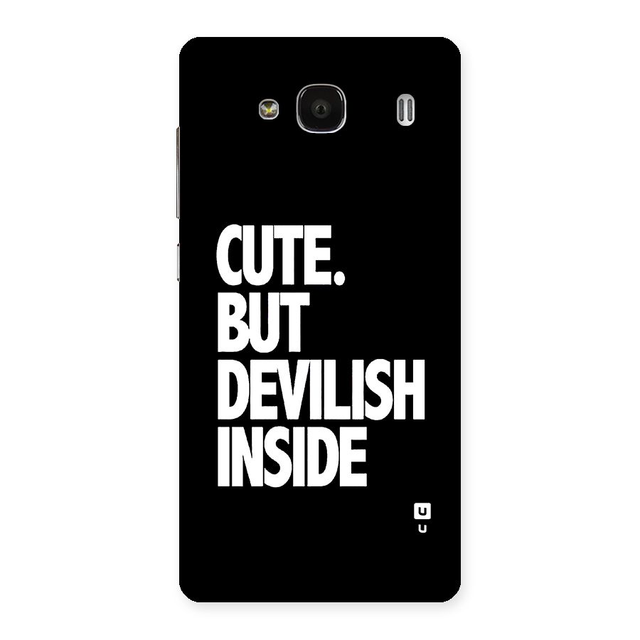 Devil Inside Back Case for Redmi 2s