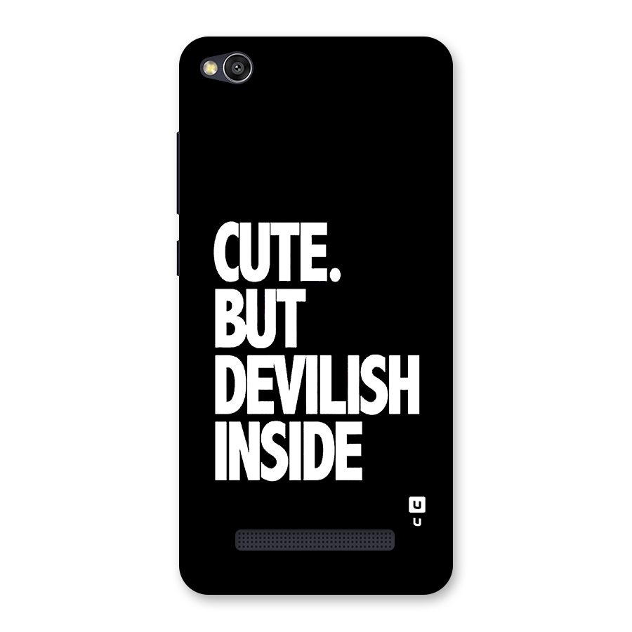 Devil Inside Back Case for Redmi 4A