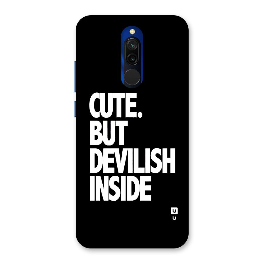 Devil Inside Back Case for Redmi 8