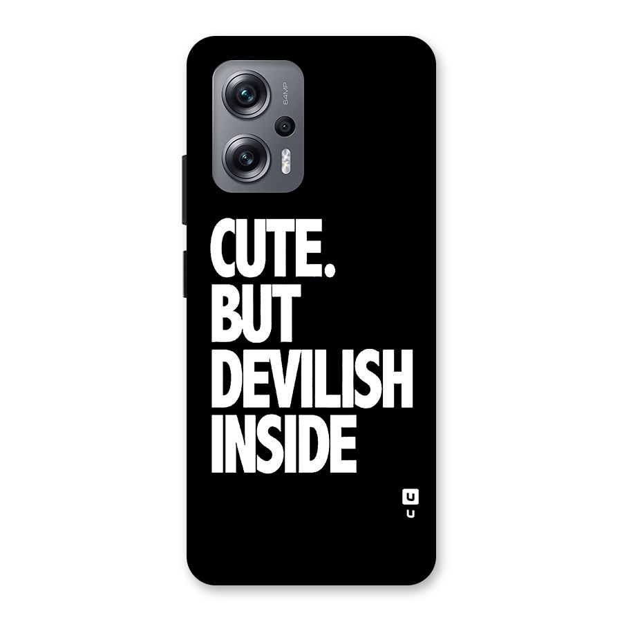 Devil Inside Back Case for Redmi K50i