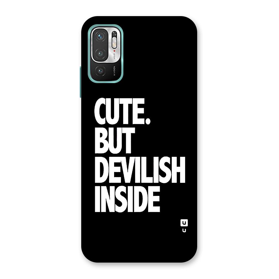 Devil Inside Back Case for Redmi Note 10T 5G