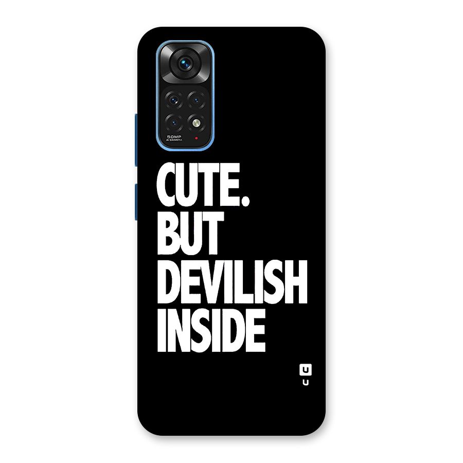 Devil Inside Back Case for Redmi Note 11S