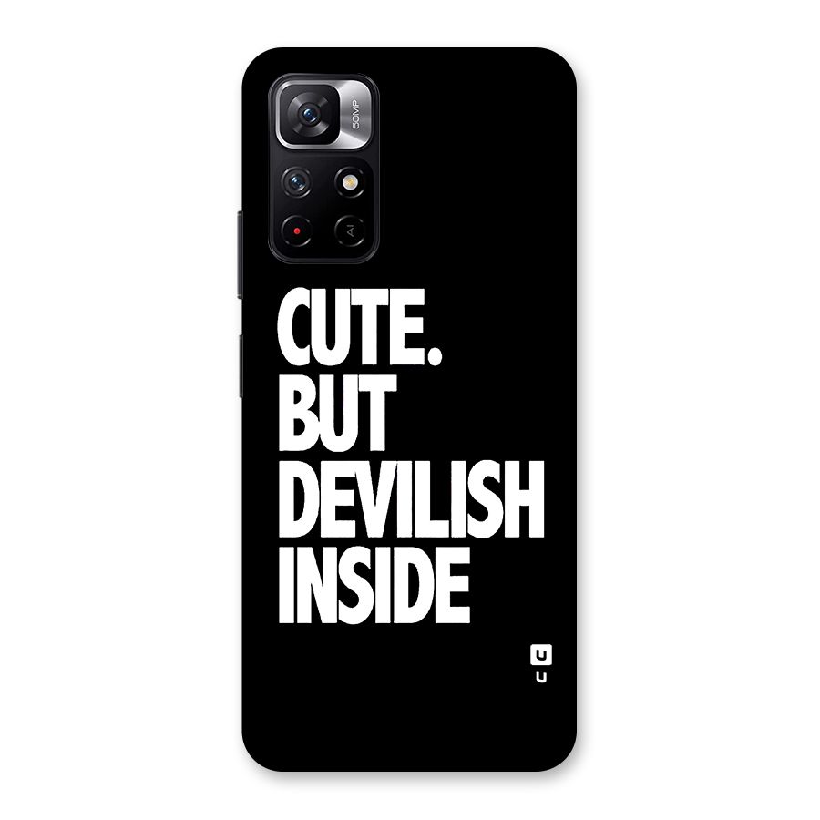 Devil Inside Back Case for Redmi Note 11T 5G