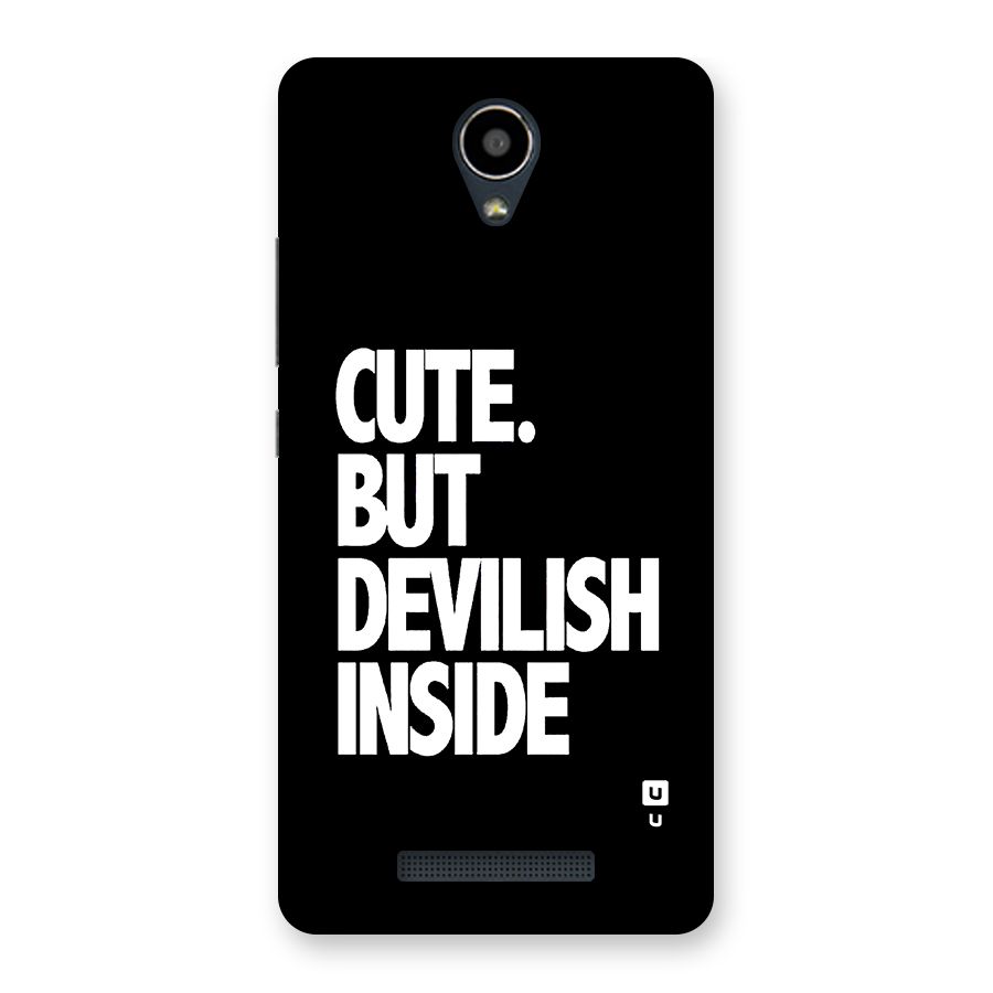 Devil Inside Back Case for Redmi Note 2