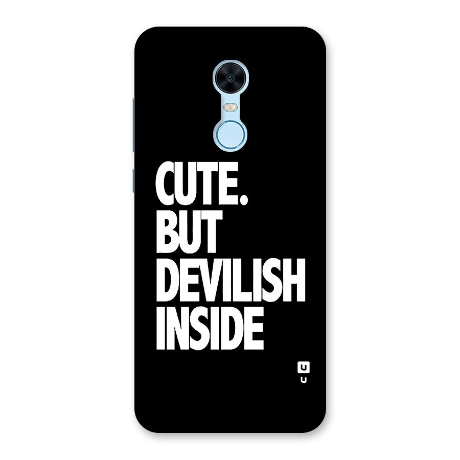 Devil Inside Back Case for Redmi Note 5