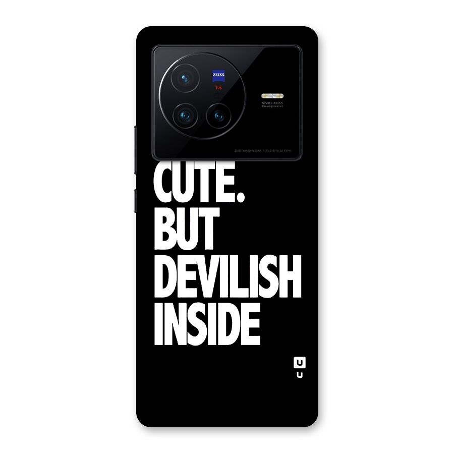 Devil Inside Back Case for Vivo X80