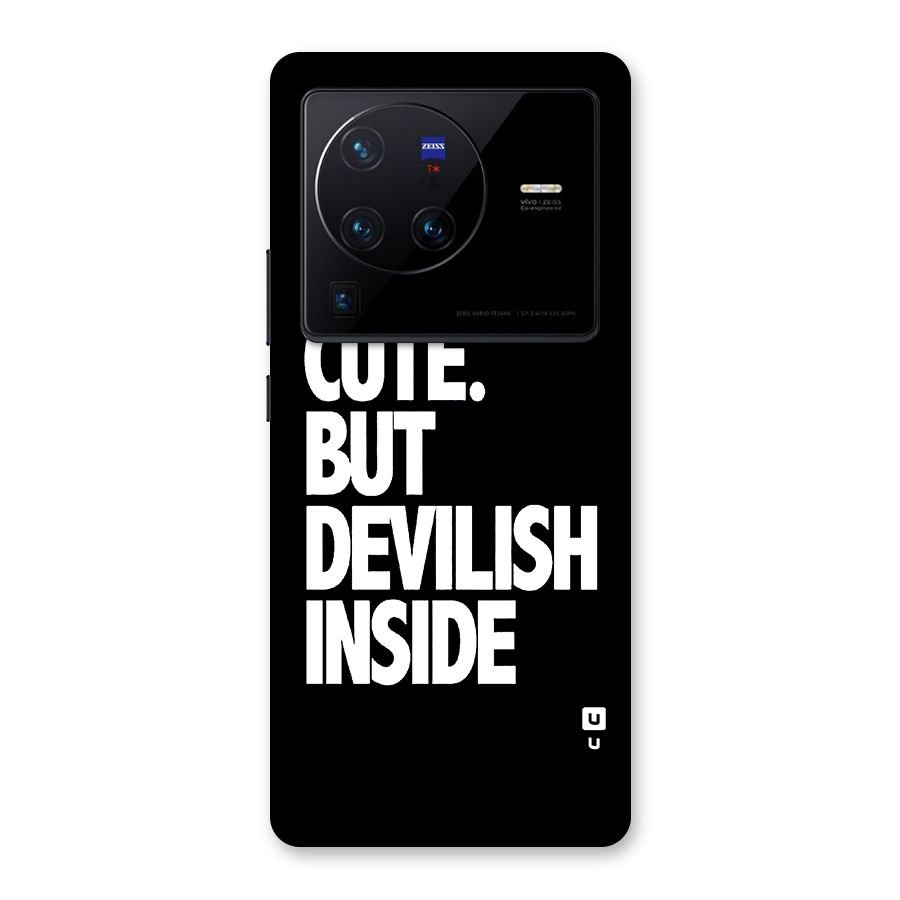 Devil Inside Back Case for Vivo X80 Pro