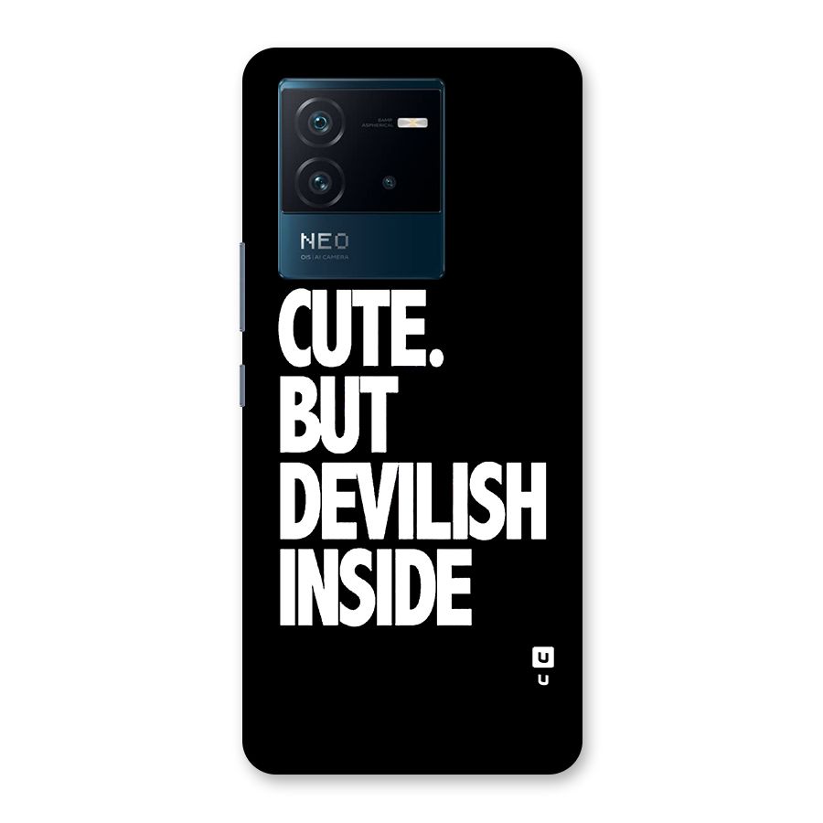 Devil Inside Back Case for Vivo iQOO Neo 6 5G